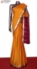 Contrast Classic Pure Mysore Crepe Silk Saree